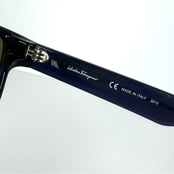 SALVATORE FERRAGAMO 57mm Square Sunglasses Blue SF960S Made In Italy Ferragamo Women main image 2